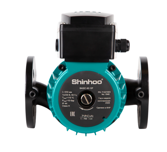 Насос циркуляционный с мокрым ротором Shinhoo BASIC 40-16SF Насос циркуляционный с мокрым ротором Shinhoo BASIC 40-16SF