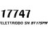 Электрод поджига левый (BT 17, 35 SPN) арт. 17747 (3-19-8710) в Красноярске