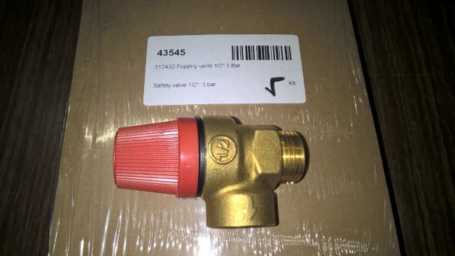 Предохранительный клапан 1/2, 3 бар для котлов Thermona THERM 43545 (аналог 40302) в Красноярске Предохранительный клапан 1/2, 3 бар для котлов Thermona THERM 43545 (аналог 40302) в Красноярске