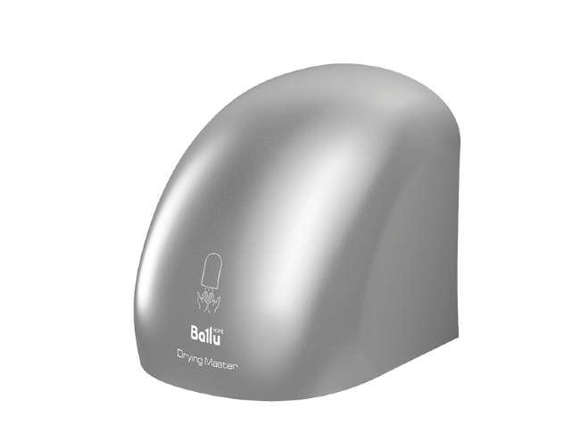 Сушилка для рук электрическая Ballu BAHD-2000DM SILVER в Красноярске Сушилка для рук электрическая Ballu BAHD-2000DM SILVER в Красноярске