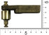 Штанга гидропривода воздушной заслонки в сборе арт. 14256 (3-18-1707) в Красноярске