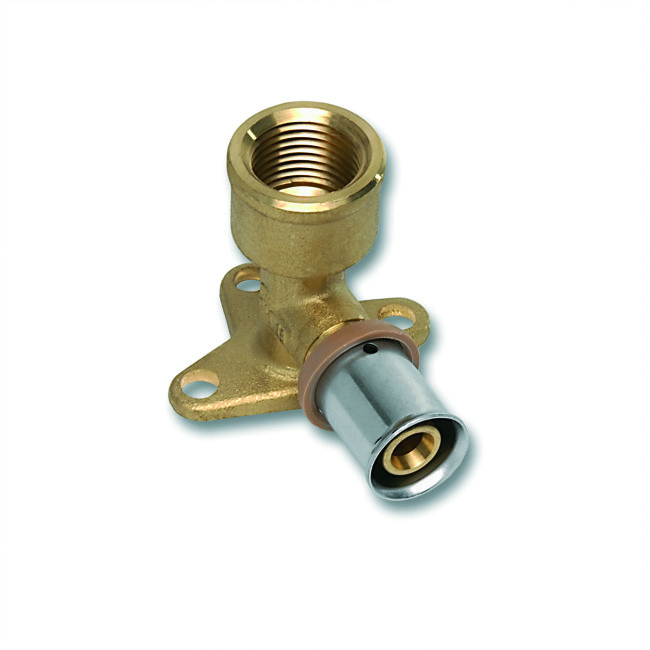 Уголок установочный Sanha 20х1/2" (0-28-0562) в Красноярске Уголок установочный Sanha 20х1/2" (0-28-0562) в Красноярске