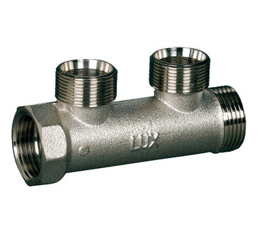 Коллектор 2 выхода LUXOR CP 402 3/4''х(24х19)М (68522700) в Красноярске