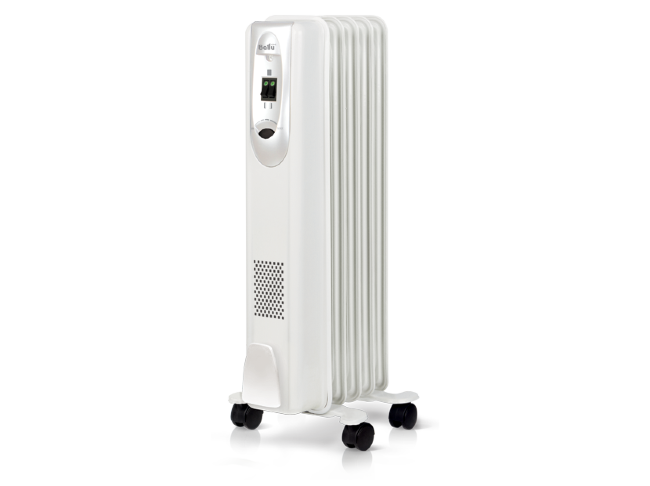 Радиатор масляный Ballu Comfort BOH/CM-05WDN 1000 (5 секций) в Красноярске Радиатор масляный Ballu Comfort BOH/CM-05WDN 1000 (5 секций) в Красноярске
