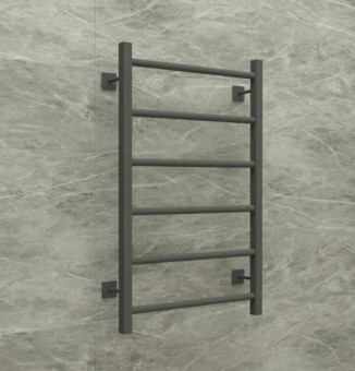 Полотенцесушитель стальн. X Steel (лесенка) W=500, H=1000 (10 перекладин) 1/2"в.р. ТЕРМО ДИЗАИН